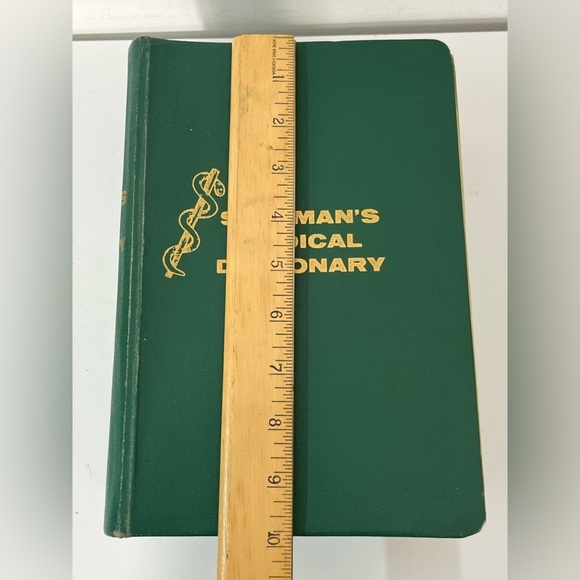 STEDMAN'S MEDICAL DICTIONARY 1957 Williams & Wilkins 19th Revised Edition Good - Picture 2 of 10